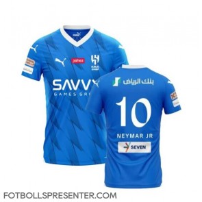 Al-Hilal Neymar Jr #10 Hemma Matchtröja 2023-24 Kortärmad